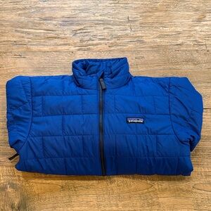 Patagonia Kids Puffer Jacket in Royal Blue